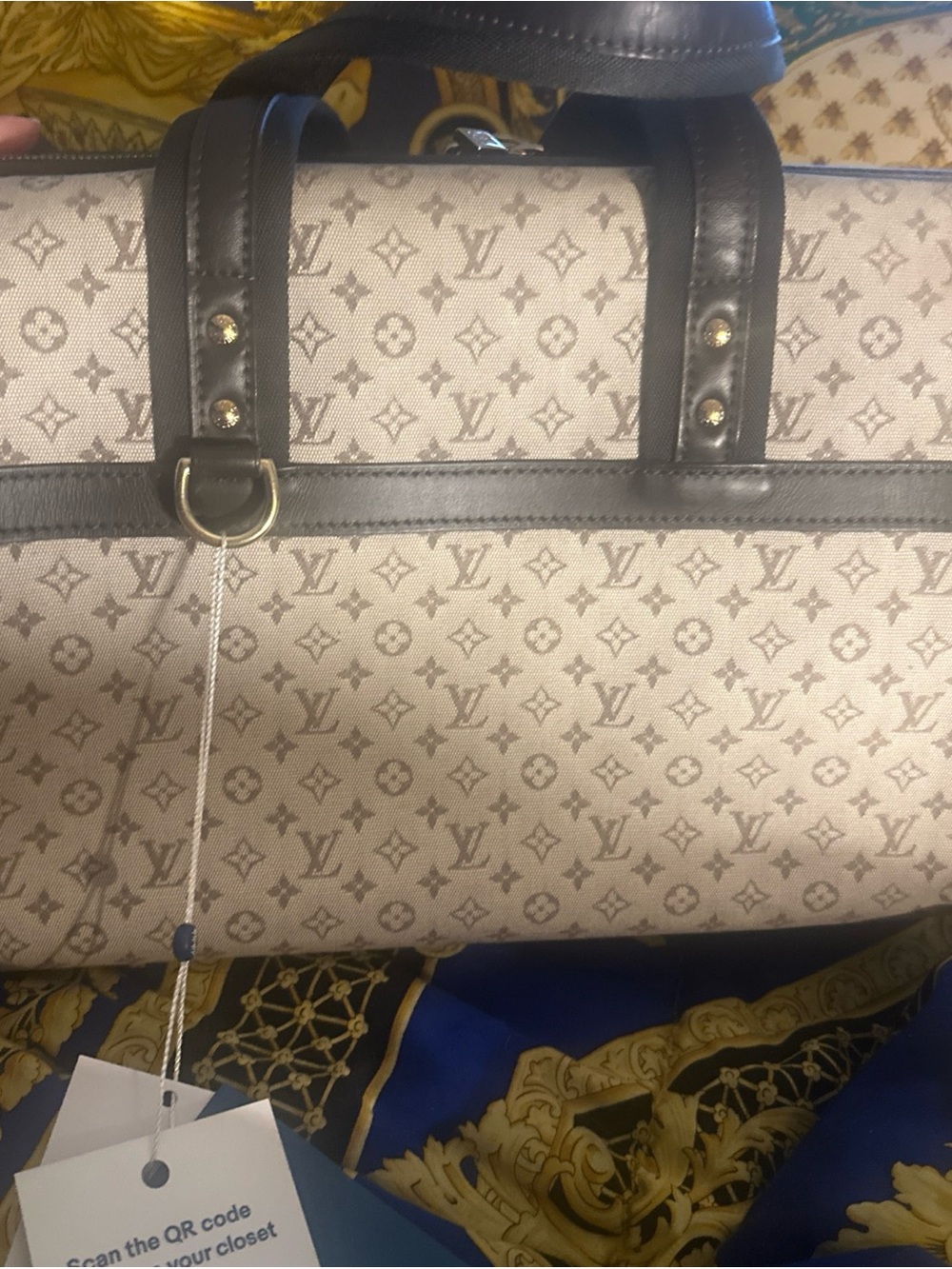 Louis Vuitton Beige Monogram Mini Lin
Josephine GM Boston bag EUC - Picture 10 of 16